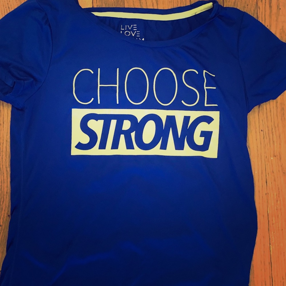 Work out shirt